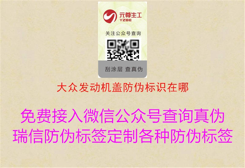 大眾發(fā)動機(jī)蓋防偽標(biāo)識在哪1.jpg