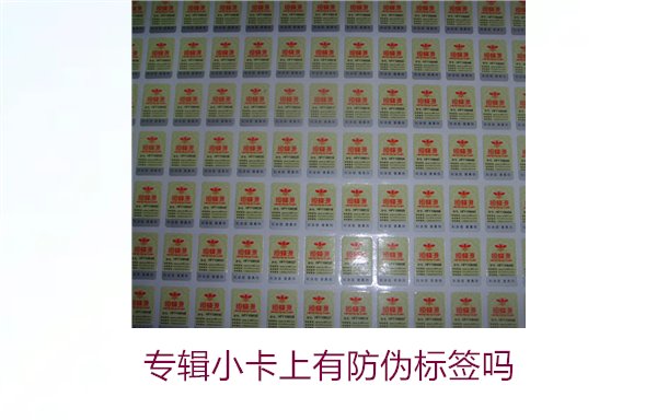 專輯小卡上有防偽標(biāo)簽嗎？了解專輯小卡防偽標(biāo)簽的作用與辨別方法(圖2)